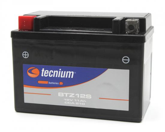820637 TECNIUM Wartungsfreie Batterie Werkseitig aktiviert - BTZ12S