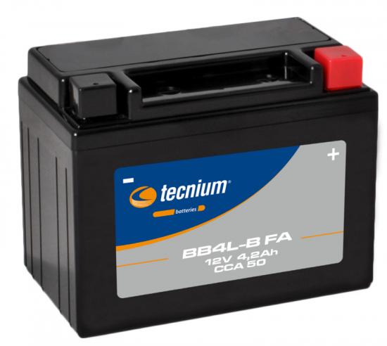 820668 TECNIUM Wartungsfreie Batterie Werkseitig aktiviert - BB4L-B