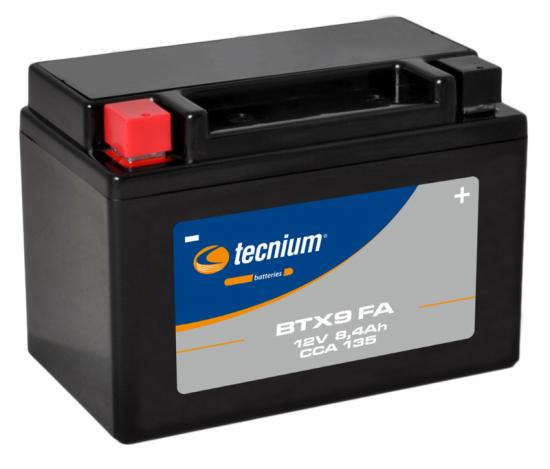 820674 TECNIUM Wartungsfreie Batterie Werkseitig aktiviert - BTX9 FA
