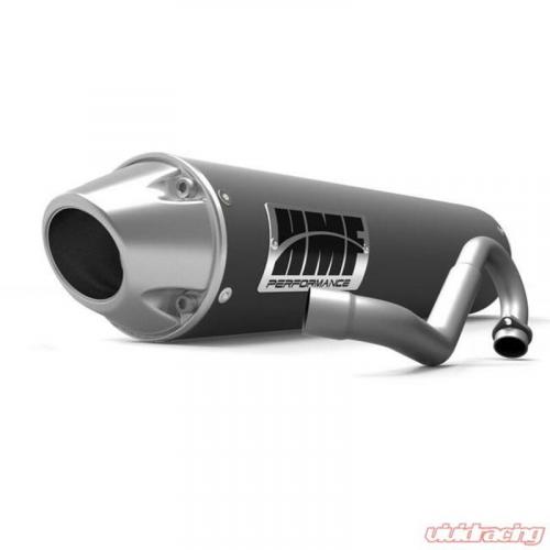 03560A638786 HMF Dual Performance Series Full Exhaust System - Gun Metal/ Euro Steel Polaris RZR