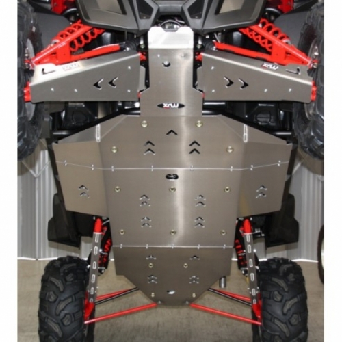 XRW 110051502NA Kompletter Full Aluminium Unterfahrschutz Protector f. Polaris RZR 900 XP