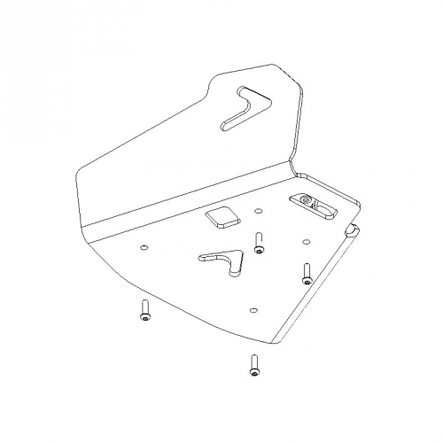 XRW ( Front ) vorderer A-Arm Schutz ( Protector ) aus Aluminium fr Can Am Maverick 1000 XXC