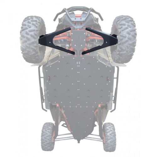 XRW ( Front ) vorderer A-Arm Schutz Protector schwarz aus Kunststoff PHD fr Can Am Maverick X3 XRS