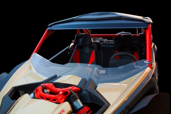 XRW Windschild aus Polycarbonat fr Can Am Maverick X3 XRS