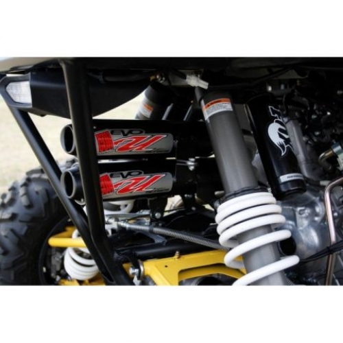 12-2263 BIG GUN Auspuff 2x Endtopf Dual 3x Krmmer Yamaha YXZ 1000 R