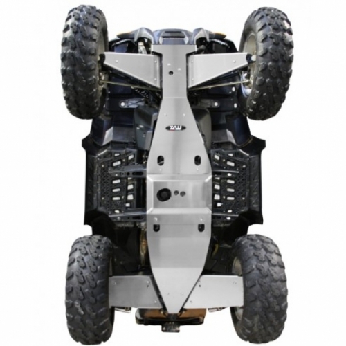 XRW Aluminium Unterfahrschutz ( Protector ) ohne Seitenschutz für Polaris Sportsman 550XP/850XPS