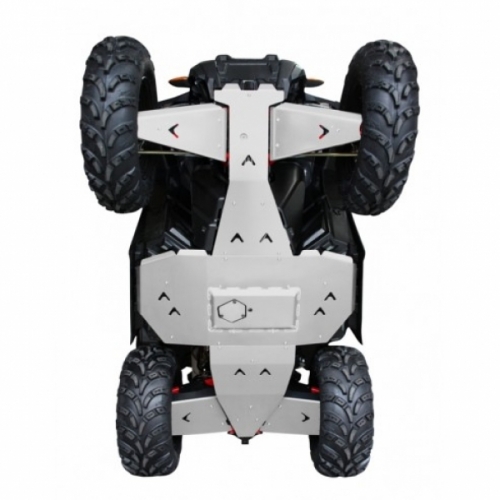 XRW Kompletter (Full) Aluminium Unterfahrschutz ( Protector ) fr Polaris Scrambler XP 850