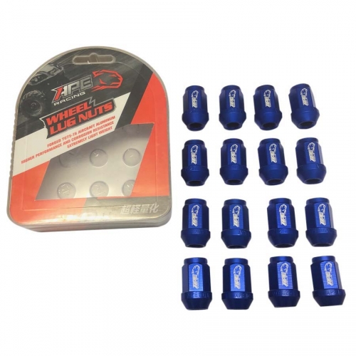 APE Racing 16x konische Aluminium Radmutter blau M10x1,25 SW17 fr Quad ATV