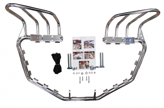 XRW MAXX Nerv Bar mit HeelGuards für Quad / ATV  Yamaha YFM 700R