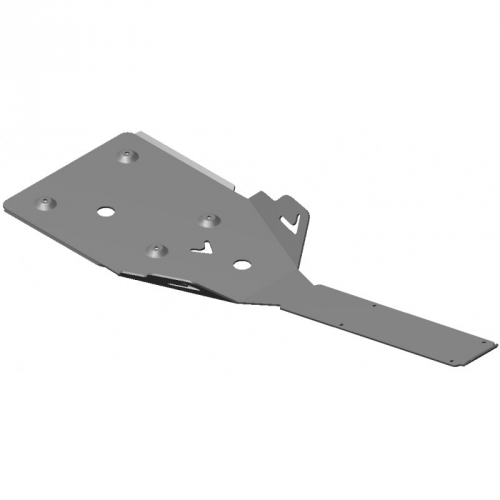 XRW Motor Unterfahrschutz (Protector) Skid Plate Aluminium für Polaris Outlaw 500 / 525 IRS