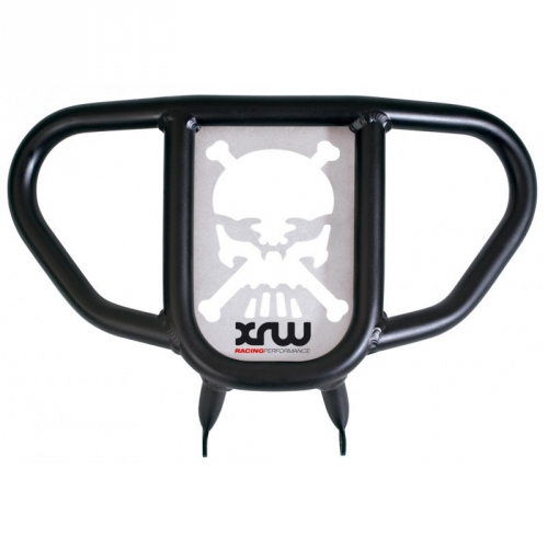 XRW ( Front ) vorderer Bumper XR9 Schwarz Innenplatte Alu Silber fr Quad / ATV Adly,Beeline,Online