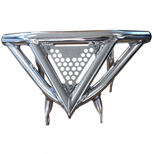 XRW ( Front ) vorderer Bumper XR10 Silber Innenplatte Alu Silber fr Quad / ATV Adly 300 Beeline 3.3