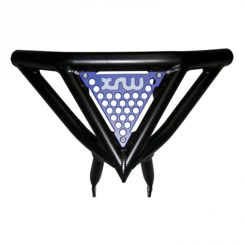 XRW Front - vorderer Bumper XR10 schwarz - PHD Platte innen blau f.Quad / ATV Adly, Beeline, Online