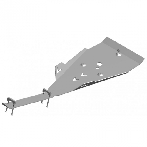 XRW Motor Unterfahrschutz (Protector) Skid Plate 3mm Aluminium fr Adly Beeline Online Herkules 500