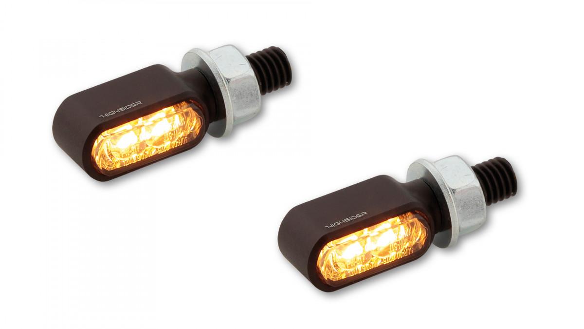 HIGHSIDER Spiegel TOREZZO mit LED Blinker (Paar) - MOTOPOINT