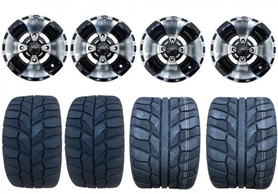 Alu Komplettr�der Silber/schwarz + Obor Beast 195 / 255 Reifen Teilegutachten f. Access Triton