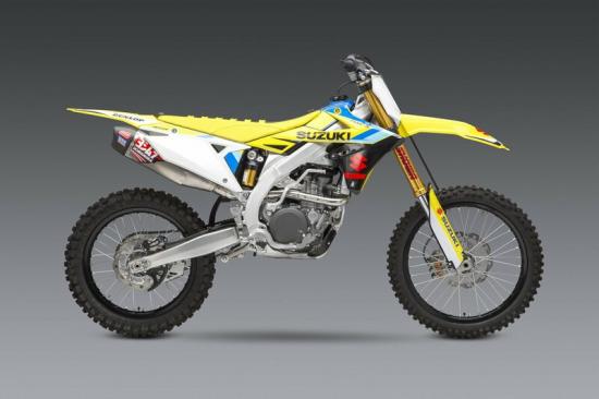 219220S320 YOSHIMURA RS-12 Signature Serie Komplettanlage - Suzuki RMZ 450