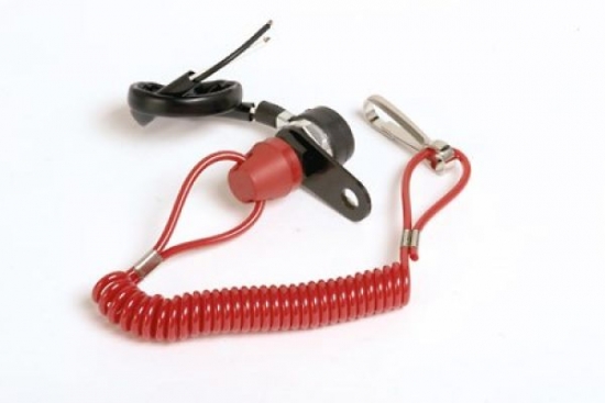 Universal Notausschalter Kill Switch  Typ Unterbrecher mit Halter, wasserdicht.