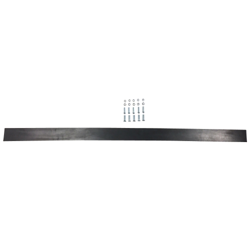 LQ-Racing Verschleileiste Gummischrfleiste f. Quad ATV Schneeschild bis 150cm inkl. Schrauben M10