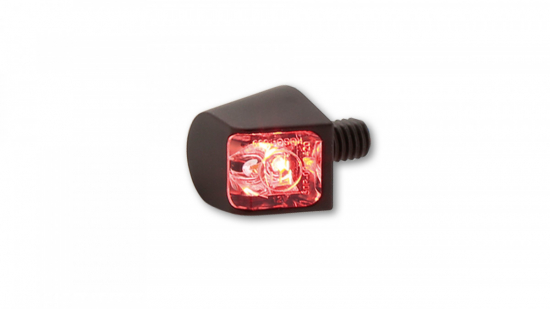 KOSO ION LED Rcklicht Bremslicht Blinker Einheit Rough Crafts Design Schwarz klarem Glas E-gepr.