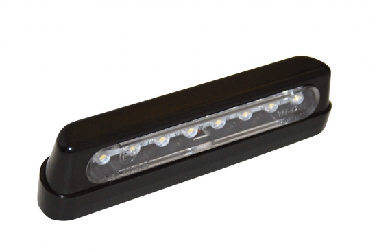 SHIN YO LED-Nummernschildbeleuchtung, ABS schwarz, lang