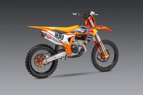 264630S320 YOSHIMURA RS-12 Signature Series Komlettauspuff System - KTM 450SX-F FE / Husqvarna FC450 RE