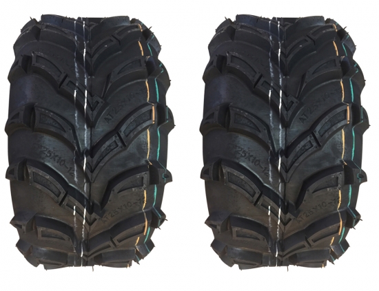 Angebot Restposten 2x Quad ATV Reifen 25x10-12 45L (270/60-12) Innova MUD GEAR IA-8004 MuS