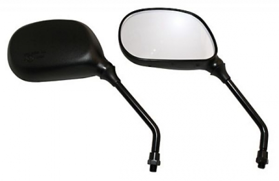 Universal Spiegel JOKER, E-geprft, schwarz, 10 mm Rechtsgewinde, Paar
