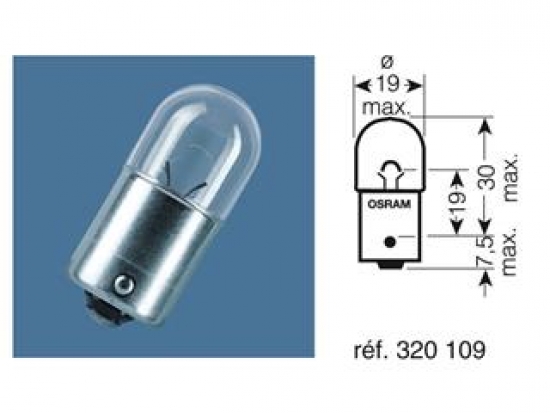 Birne 12V-5W / Sockel BA15S