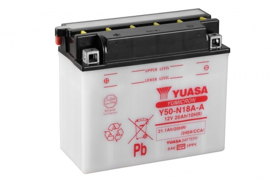 Y50-N18A-A YUASA Batterie ohne Surepack!!
