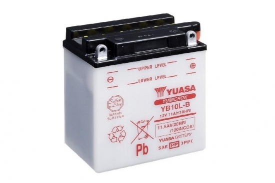 YB10L-B YUASA Batterie ohne Säurepack!!
