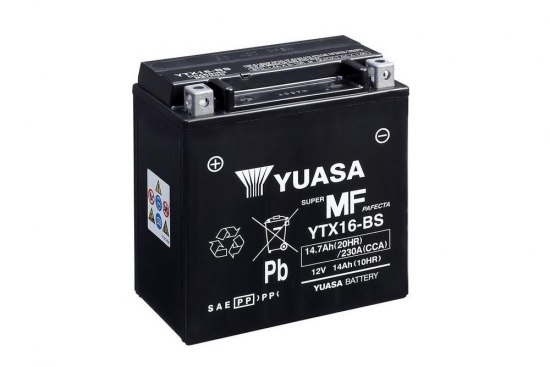 YTX16-BS YUASA Batterie