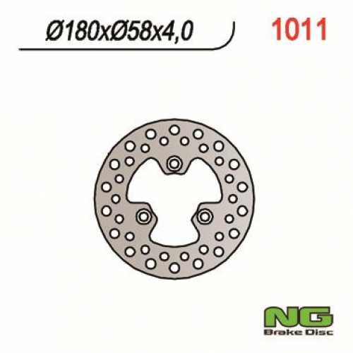 1011 NG Brake Bremsscheibe vo. hi. Arctic Cat Kaymco 90 - 150ccm