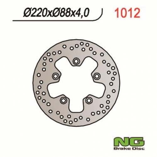 1012 NG Brake Bremsscheibe hinten fr Arctic Cat DVX Kymco MXU KXR MAXXER 250 300