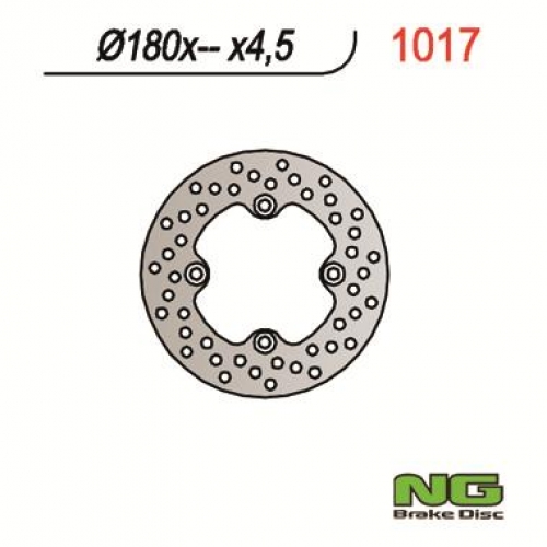 1017 NG Brake Bremsscheibe hinten CanAm Outlande G1 vorne + hinten Renegade G1