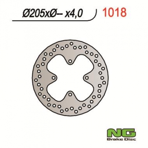 1018 NG Brake Bremsscheibe vorne CanAm Outlander 500 - 800 G1