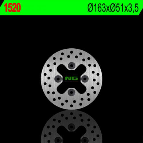 1520 NG Brake Bremsscheibe vorne fr Quad Kawasaki KFX 700 KFX 450