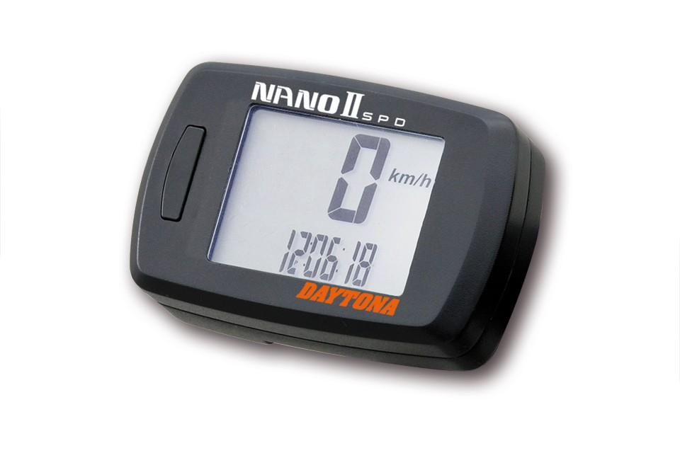Geschwindigkeitsmessser DAYTONA Digitaler Tacho NANO 2 mit Magnetsensor digital 