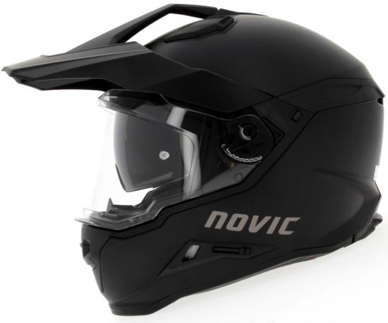 NOVIC X-Terra Cross Helm M (57-58cm) schwarz matt Motorrad Quad Bike Enduro MX BMX Supermoto usw.