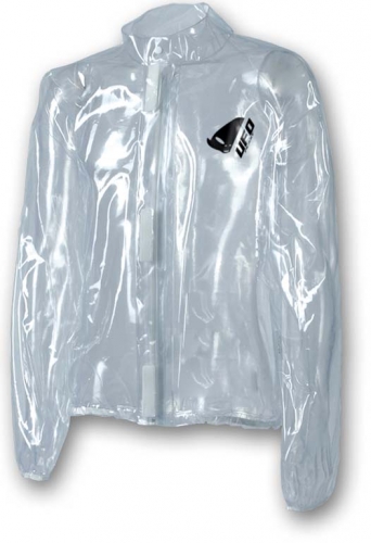 UFO Regenjacke transparent Gre M