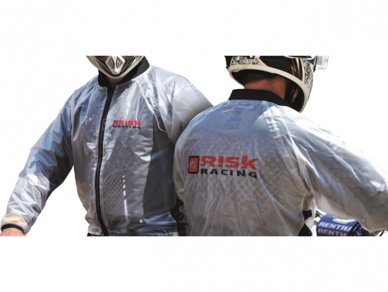 Risk Racing Regenjacke transparent Gre M