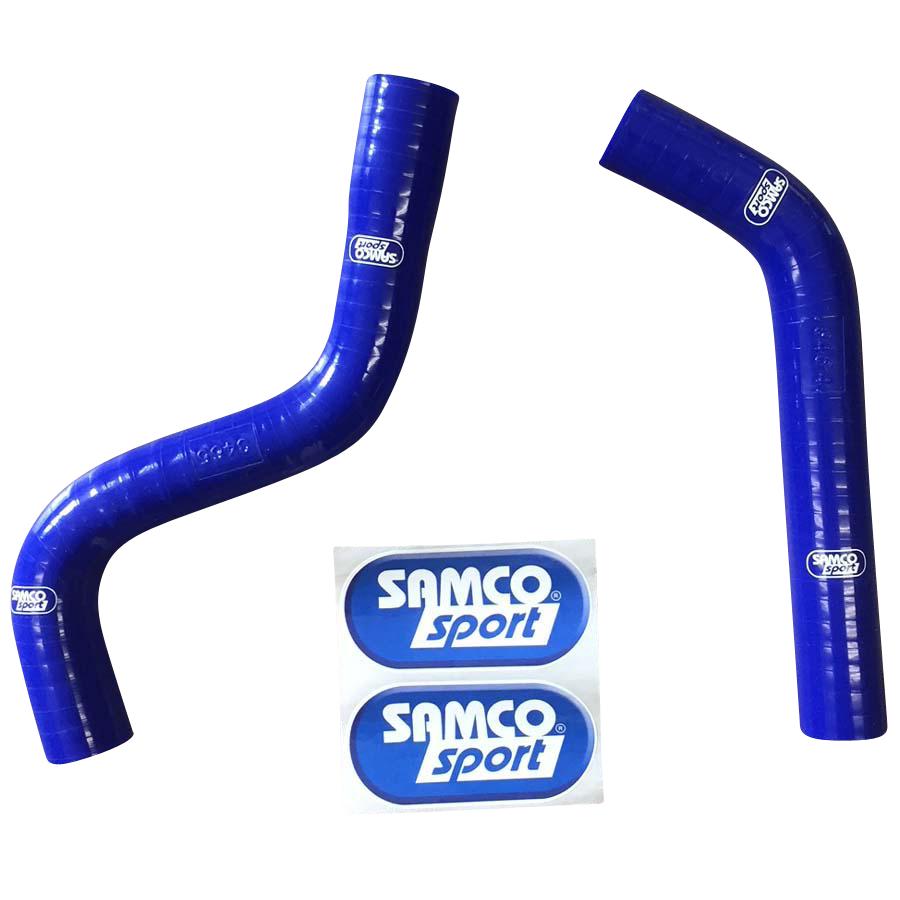 SAMCO Silikon Kühlerschlauch Kühlwasserschlauch 2St. YAM-42BLUE