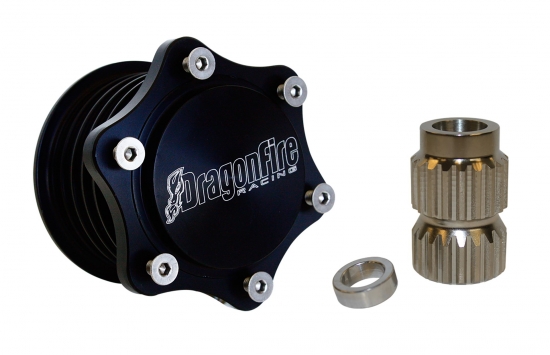 DragonFire Billet Schnellspannnabe inkl. Adapter fr UTV CanAm Maverick Commander usw. ( 04-2049 )