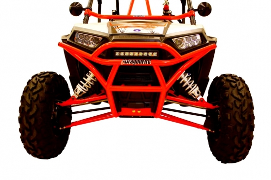 Dragonfire ( Front ) vorderer Bumper Farbe Rot 01-1101 für Polaris RZR 900,1000 01-1101