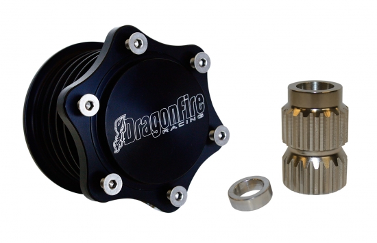 DragonFire Billet Schnellspannnabe inkl. Adapter für UTV Yamaha YXZ 1000R, Honda Pioneer ( 04-5014 )