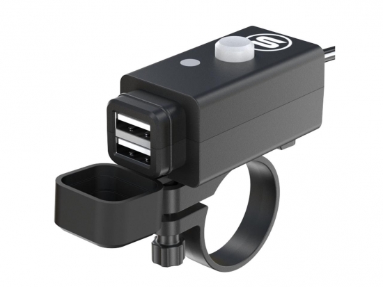 DUO-USB So Easy Rider Duo USB Ladegerät f+ür zwei USB Geräte