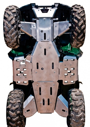 RICOCHET Unterfahrschutz Komplett-Kitt für Yamaha Grizzly 700 07-13