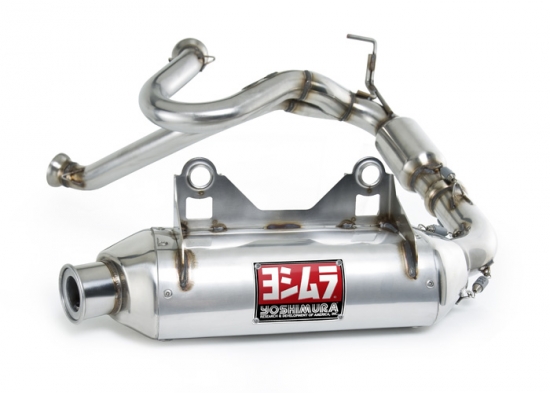 YOSHIMURA Edelstahl Auspuff 3/4 Anlage Typ RS8 fr Can-Am Commander 1000 11-13 390504G500