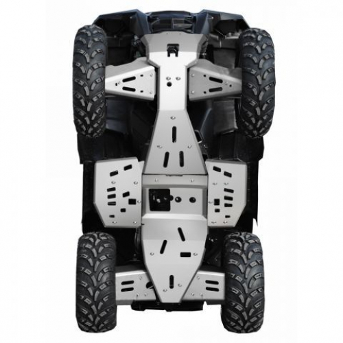 SHARK Aluminium Unterfahrschutz Komplett fr Polaris XP 1000 Touring 2015- 8592590018517