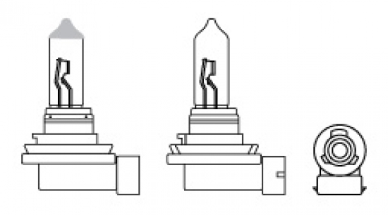 BIRNE 12V 55W H11 PGJ/19-2